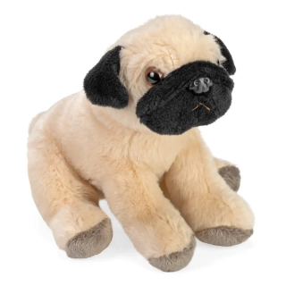 Plyš kapsáček pes mops 13cm ECO WR