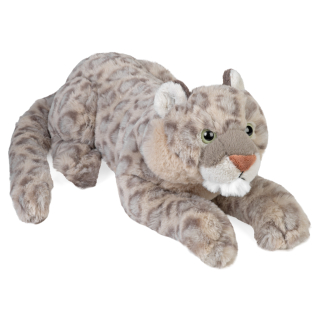 Plyš leopard sněžný 34-53 cm Earthkins WR