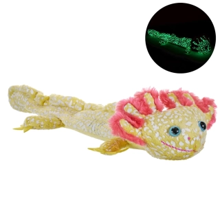 plyšáček objímáček svítící ve tmě - Axolotl