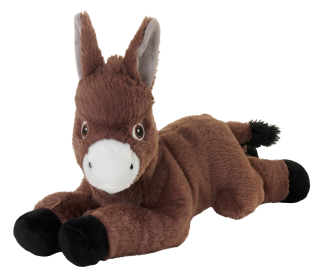 Plyš osel mládě 30 cm Ecokins WR