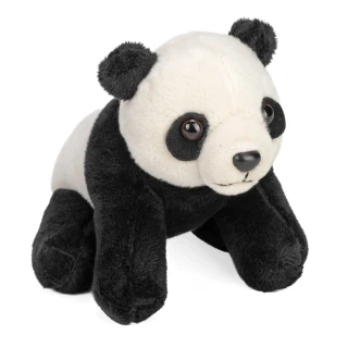Plyš kapsáček panda 13 cm ECO WR