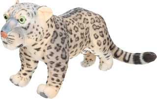 Plyš leopard sněžný 38-50 cm WR