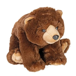 Plyš medvěd hnědý 30 cm WR