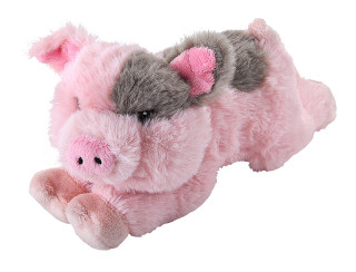 Plyš prase růžové 20cm Ecokins mini WR