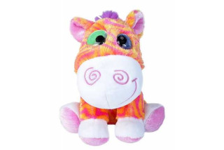 Plyš zebra neon 15 cm očka WR