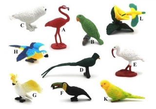 Set mini ptáčků 10ks  Toys