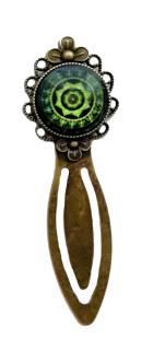 záložka Zelená mandala