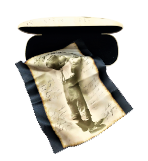 Pouzdro na brýle s utěrkou Chlapeček
