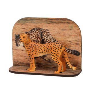 Diorama gepard